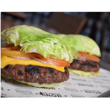 Hamburguesa Angus Ligera en Combo