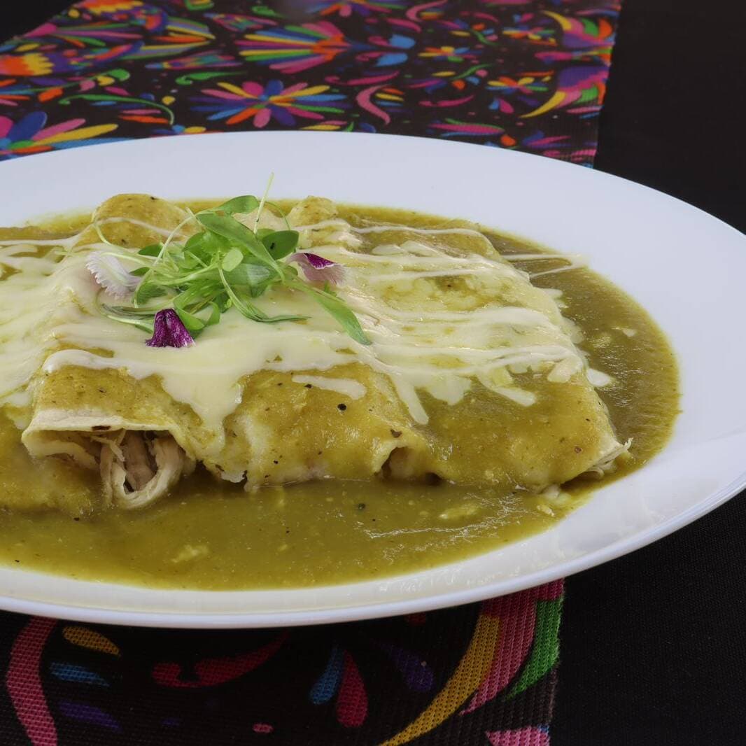 Enchiladas Verdes