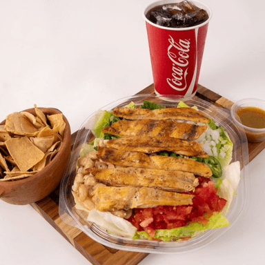 Ensalada del Norte con Pollo y Refresco 600 Ml.