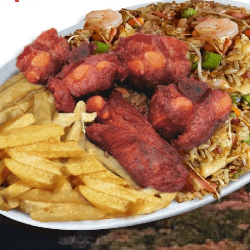 Combo: Arroz Chino (3 Pers)+ Costillas