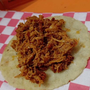 Taco Pierna con Chorizo