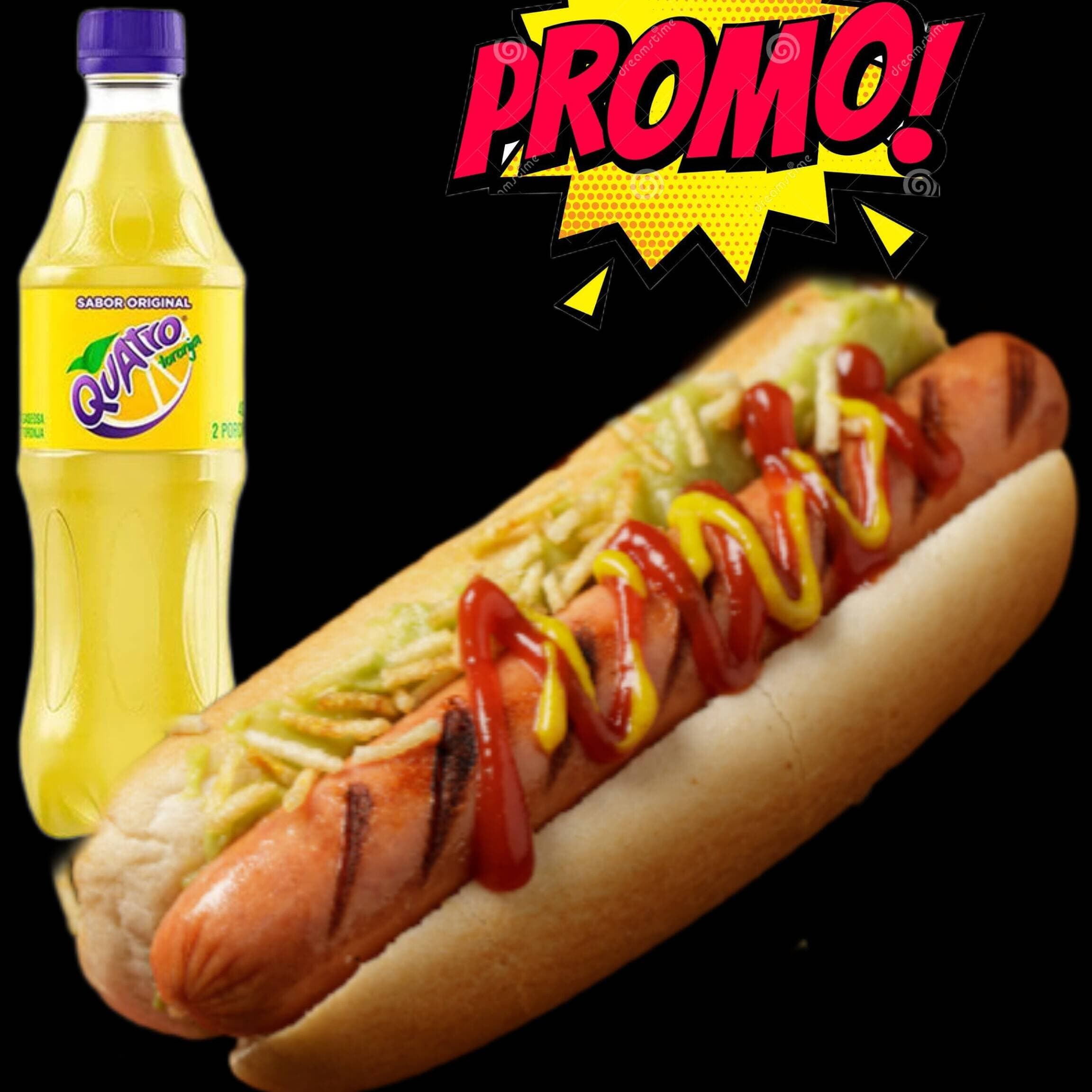 COMBO HOT DOG AMERICANO + GASEOSA