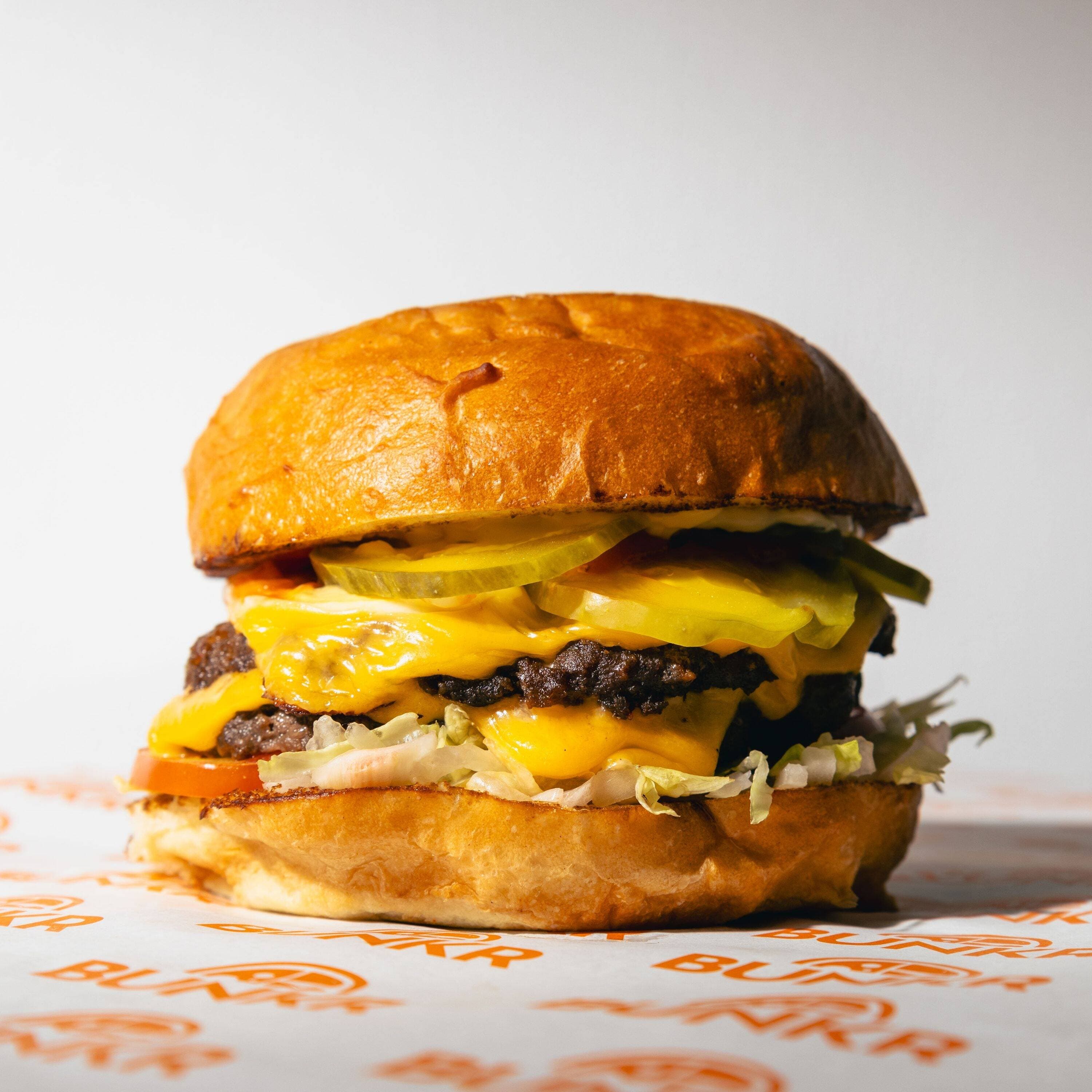 Hamburguesa Clásica Doble Sin Papas