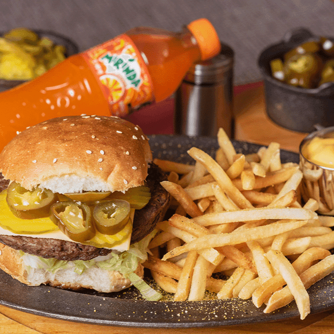 Combo Arrachera Papas y Refresco Basics