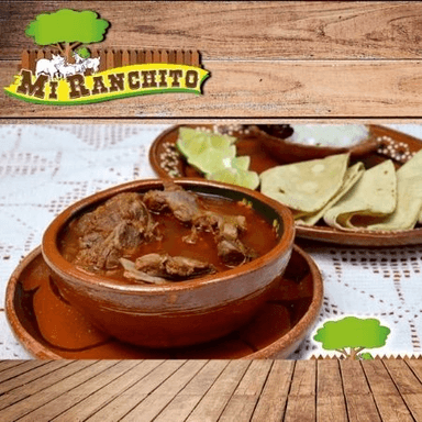 Pozole Mediano Puerco Surtido 😍