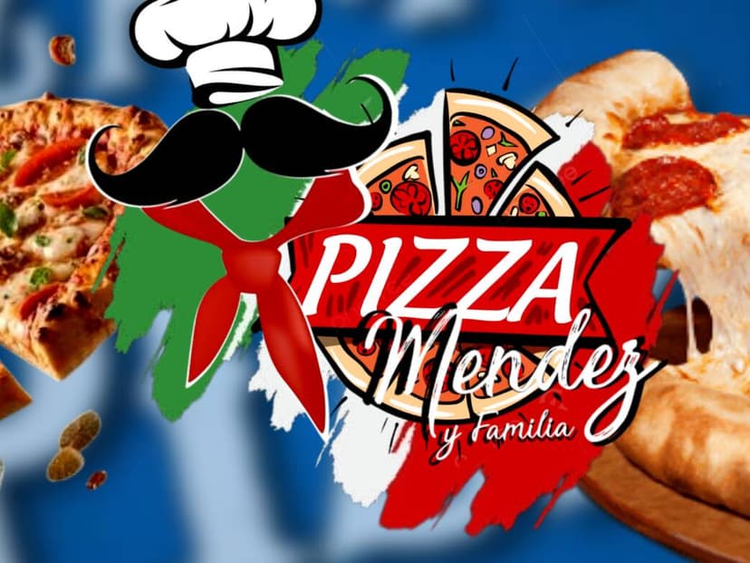 Pizzeria Mendez y familia