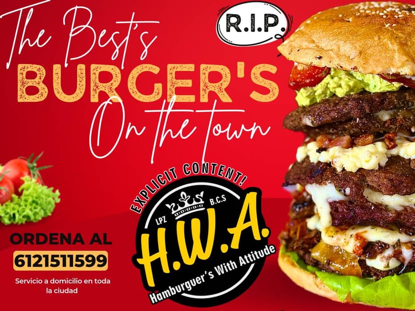 H. W. A. Hamburguers With Attitude
