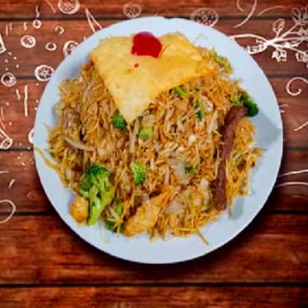 Arroz Salvaje de Pollo y Carne