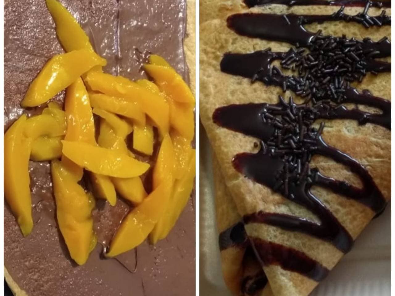 Crepa Nutella con Mango