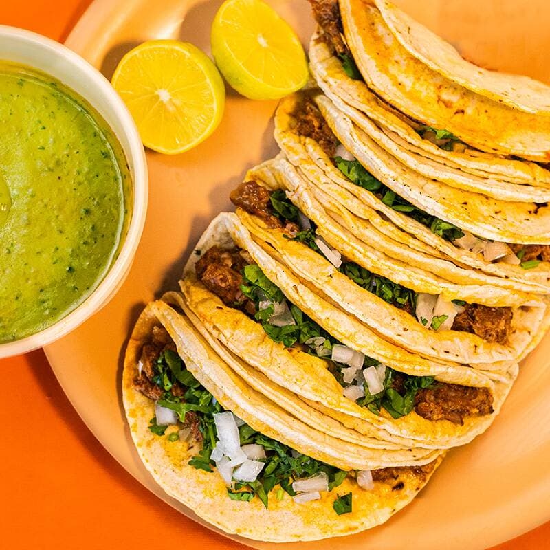 Orden De 5 Tacos De Res (Birria)