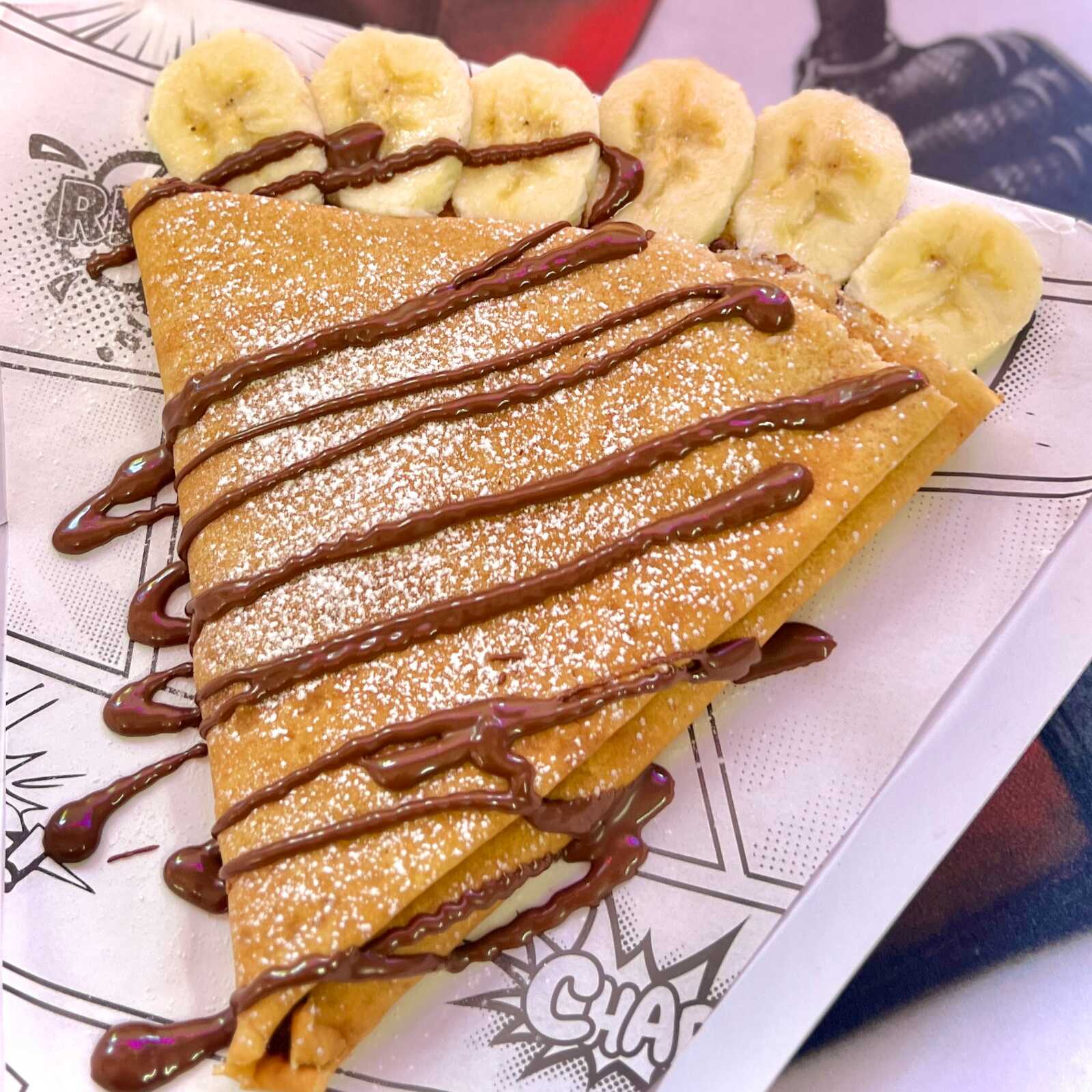 Crepa de Nutella con Plátano