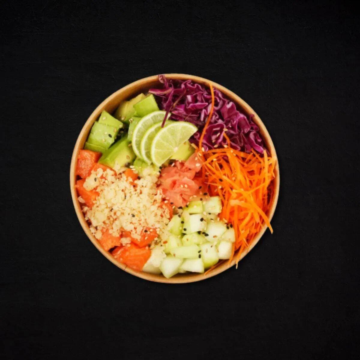 Poke Trucha Salmonada
