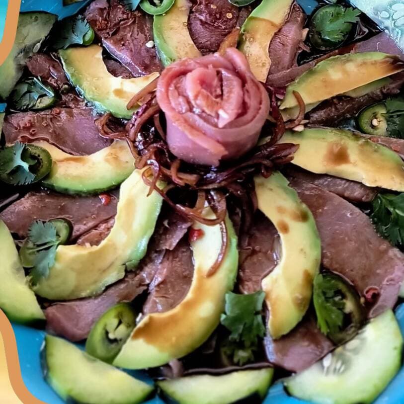 Sashimi de atún