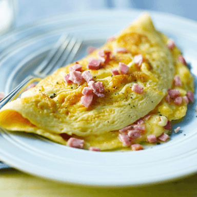OMELET JAMON C QUESO