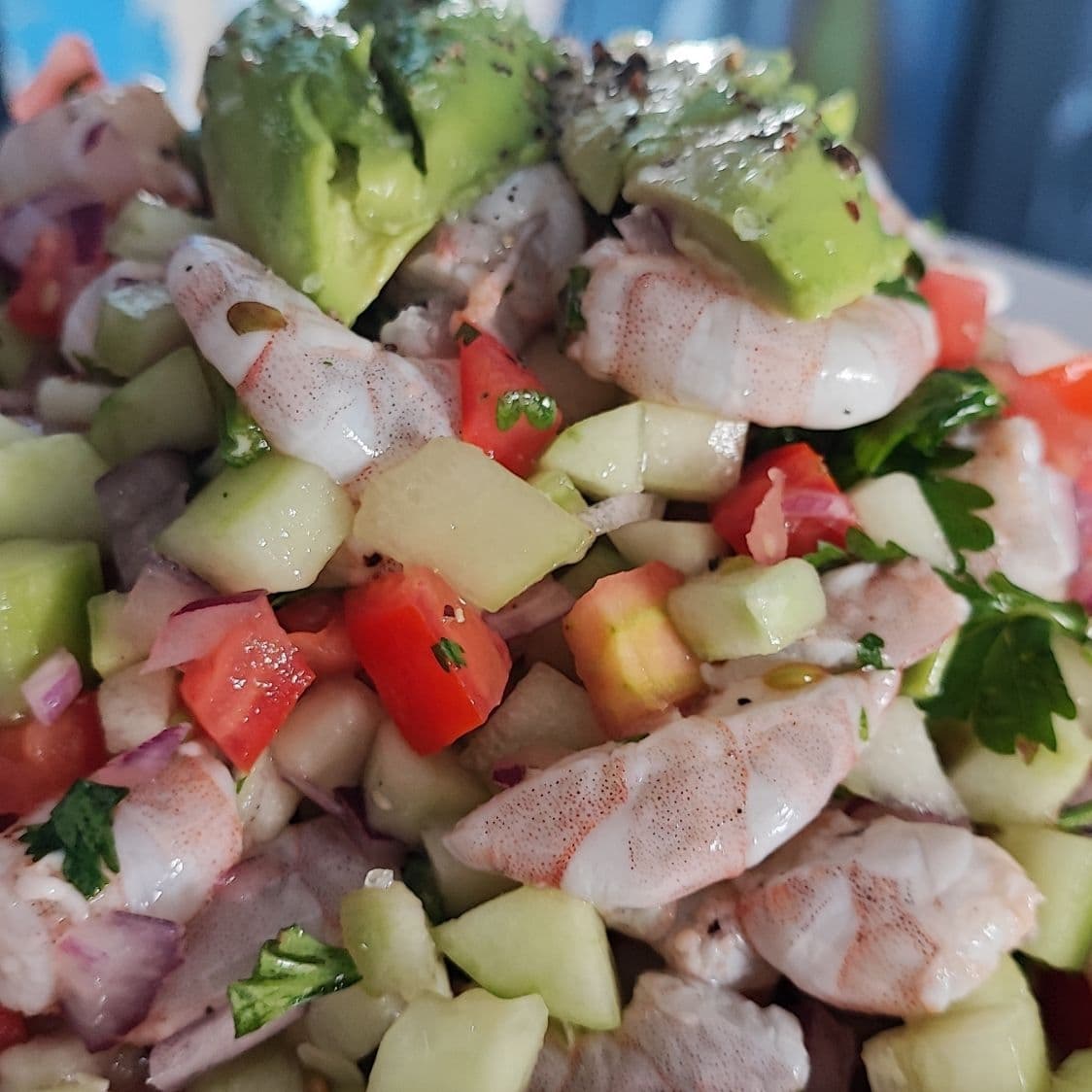 Ceviche de Camarón Crudo