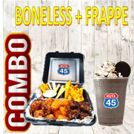 COMBO BONELESS + FRAPPE