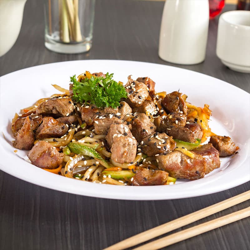 Yakisoba con Pollo