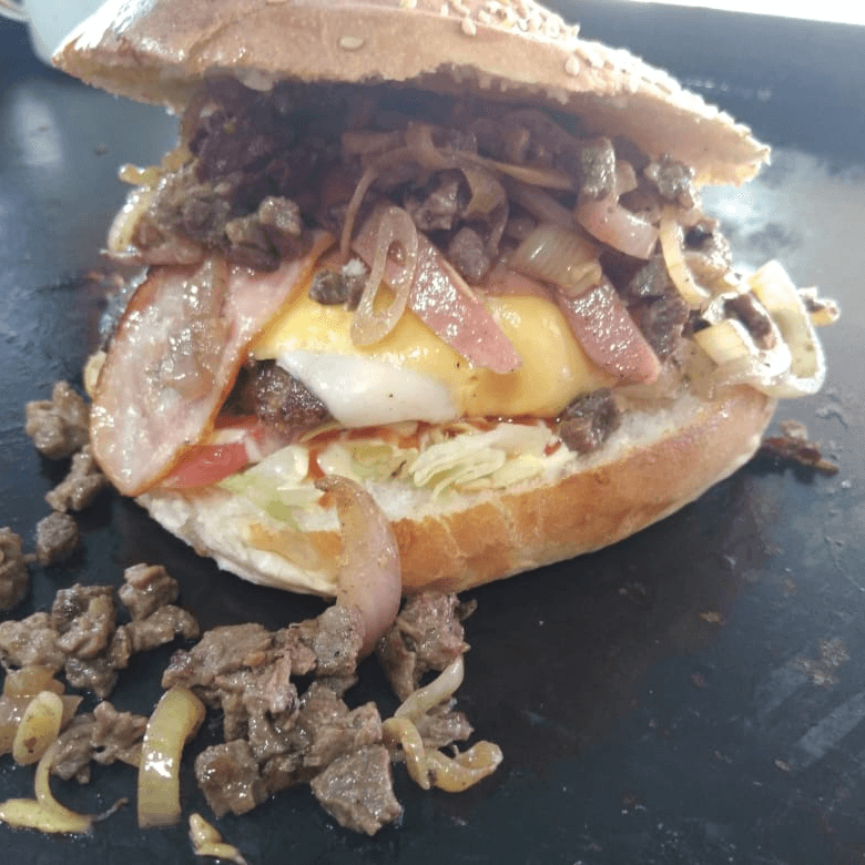 Hamburguesa Súper de Asada