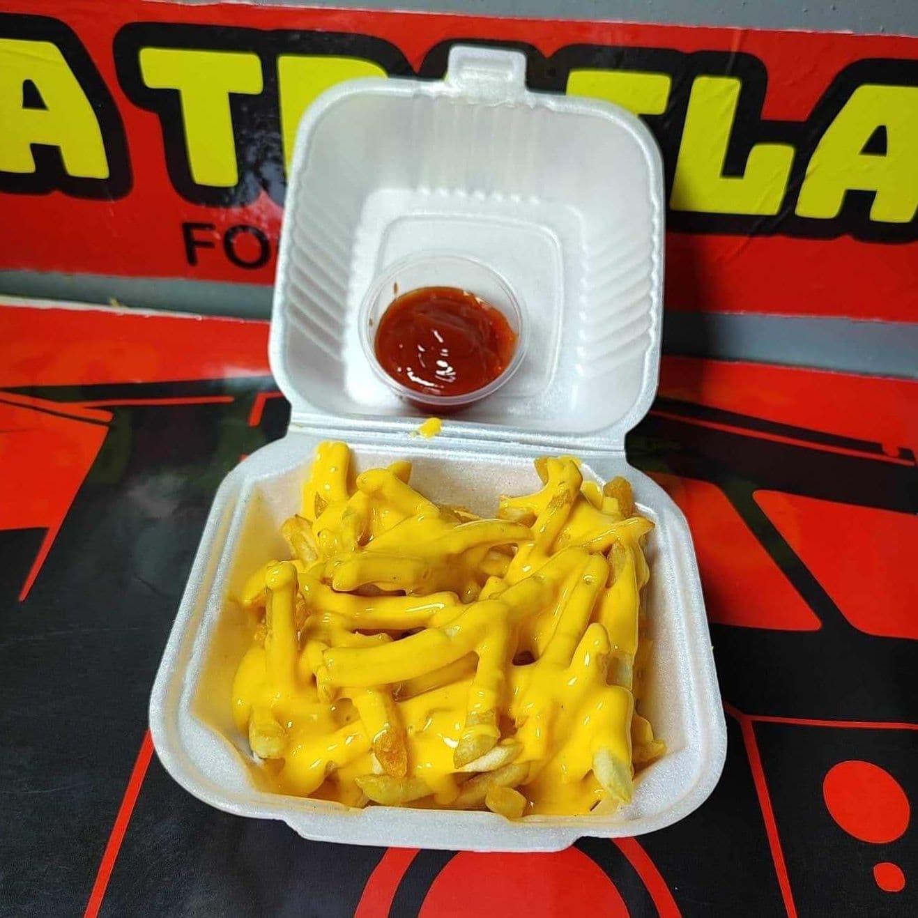 Papas con queso