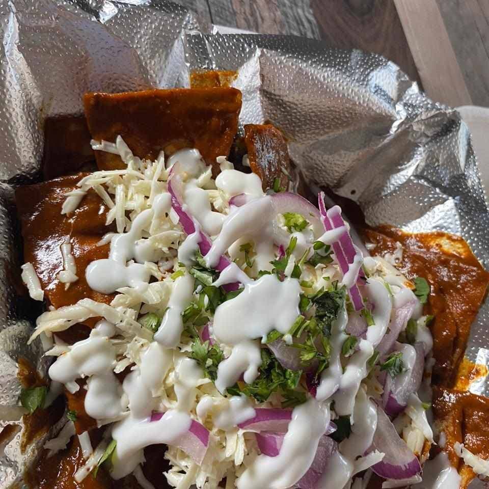 Chilaquiles de Mole