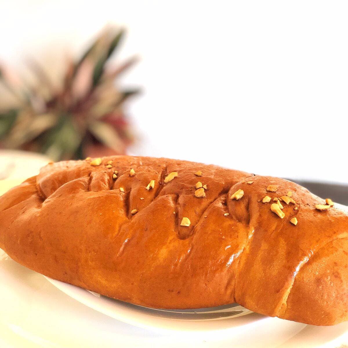 Trenza Dulce de Dulce de Leche con Maní