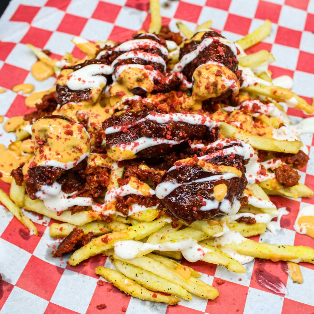 Creamy Chori Fries