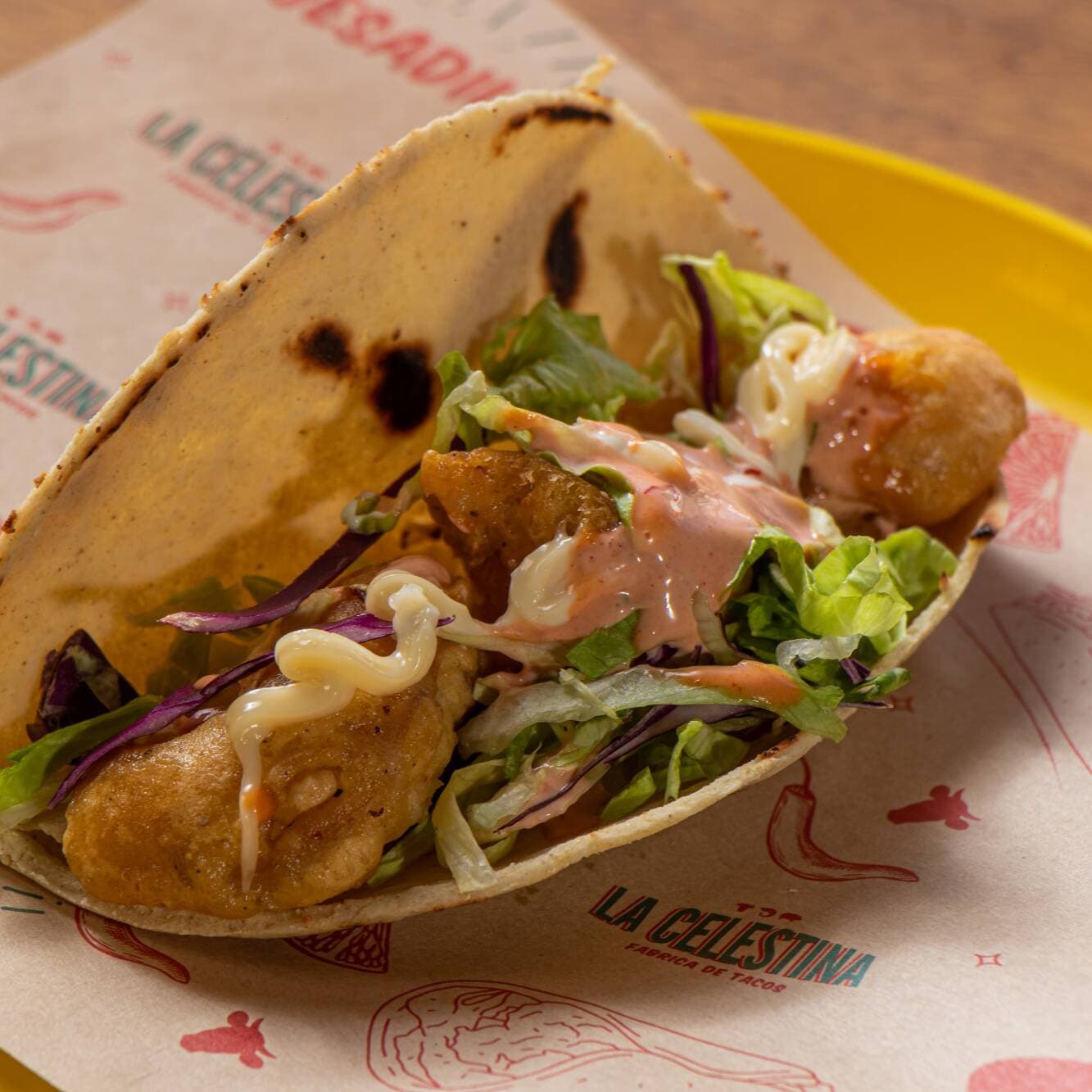 Taco Camarón Capeado