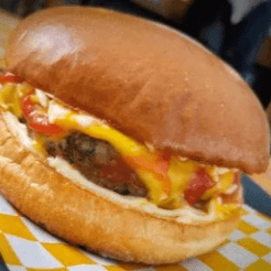 HAMBURGUESA SENCILLA