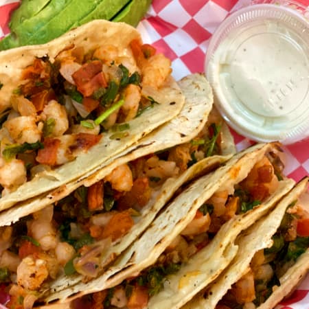 QUESADILLAS DE CAMARÓN