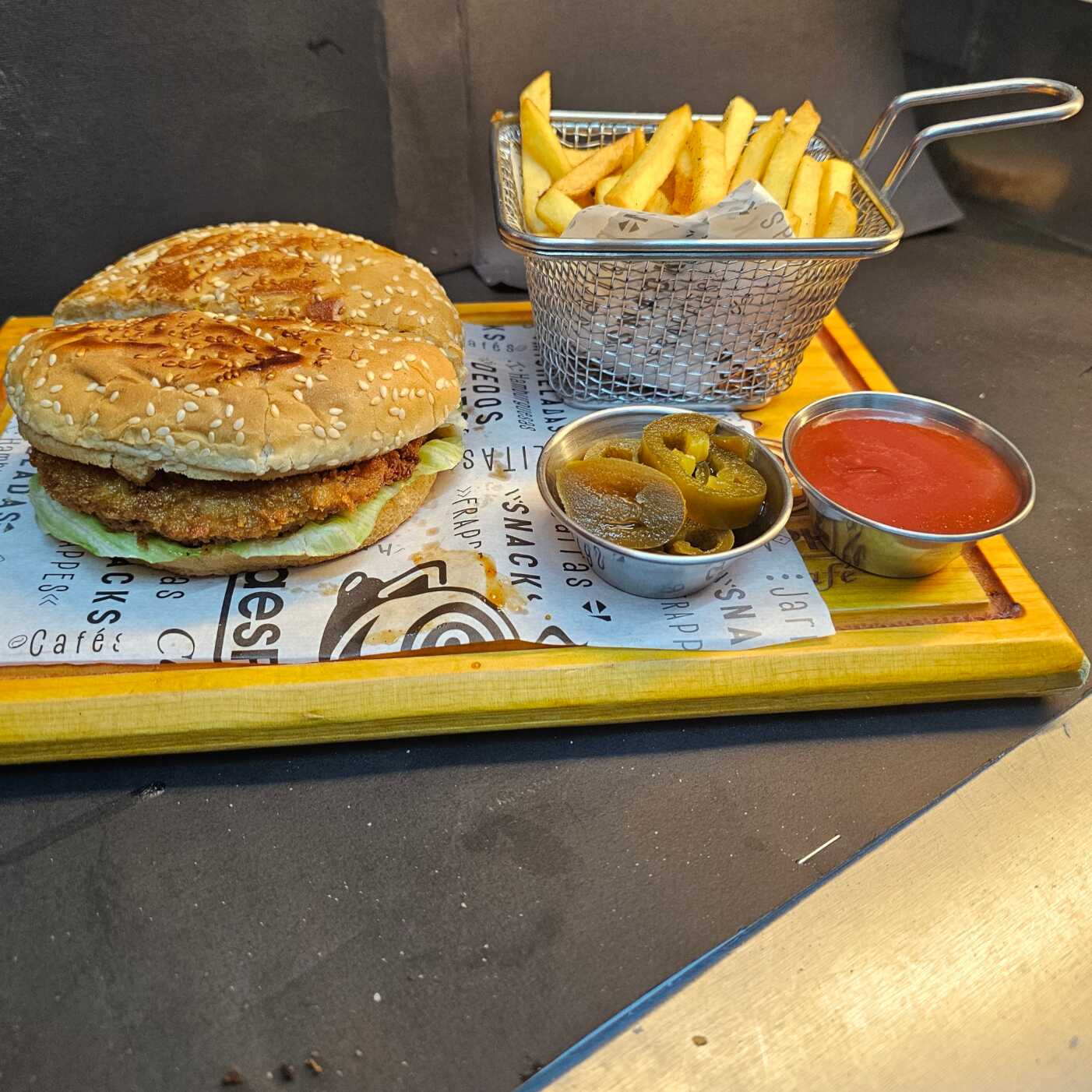 Hamburguesa Pollo