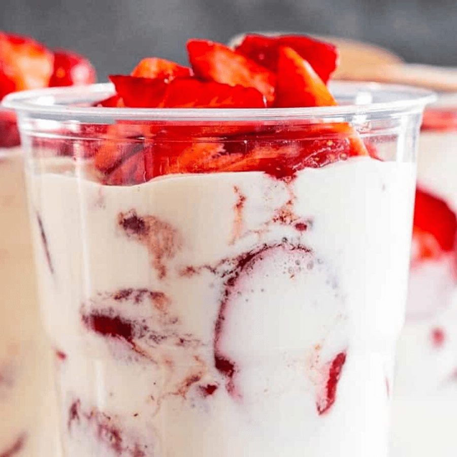 Fresas con Crema