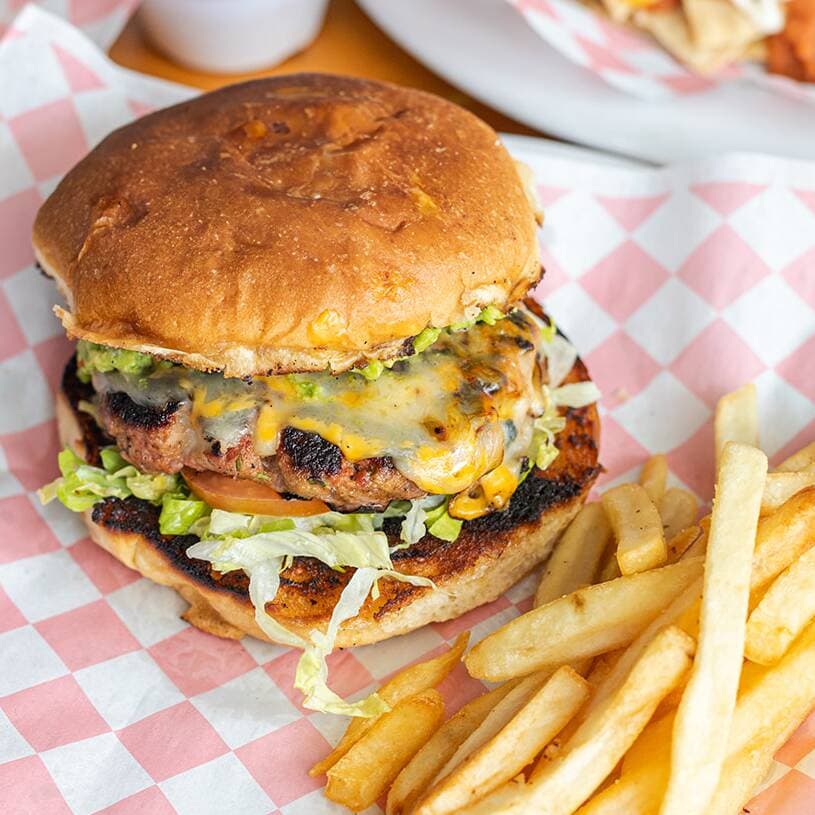 HAMBURGUESA 3 QUESOS