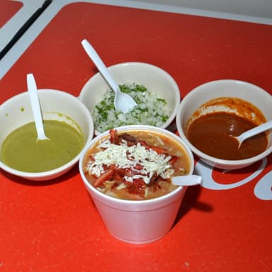 Frijoles con Trompo