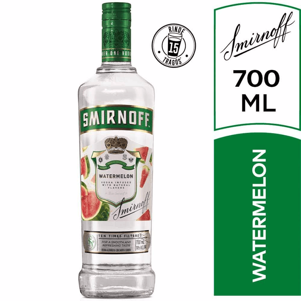 Vodka SMIRNOFF Sandía 700Ml