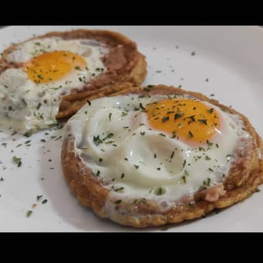 sope de huevo estrellado