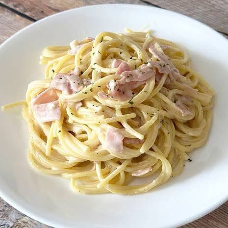 Espagueti con Crema