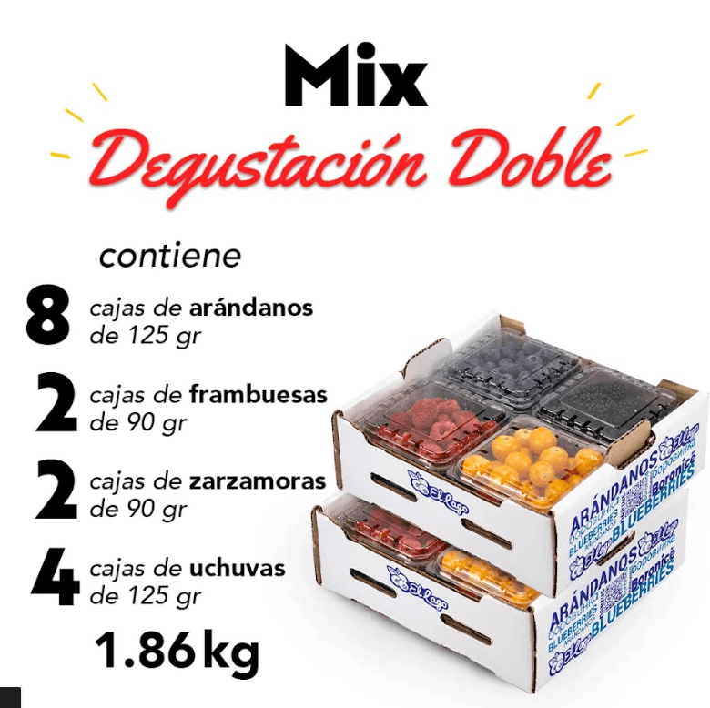 Mix de frutos rojos 1,86kg