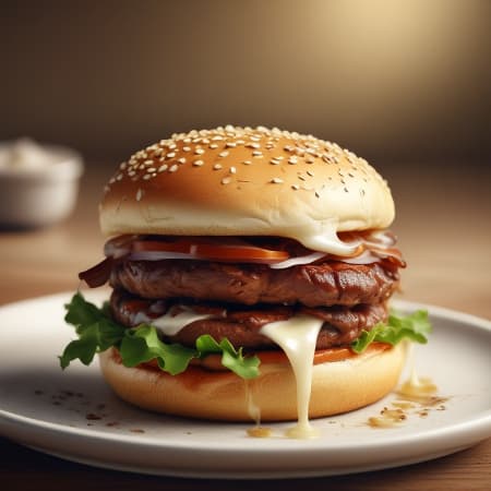 Hamburguesa Doble Carne