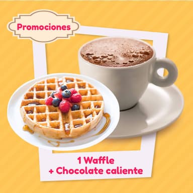 Combo-1 Waffle + 1 Chocolate