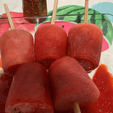 3 Paletas de Hielo Sandía