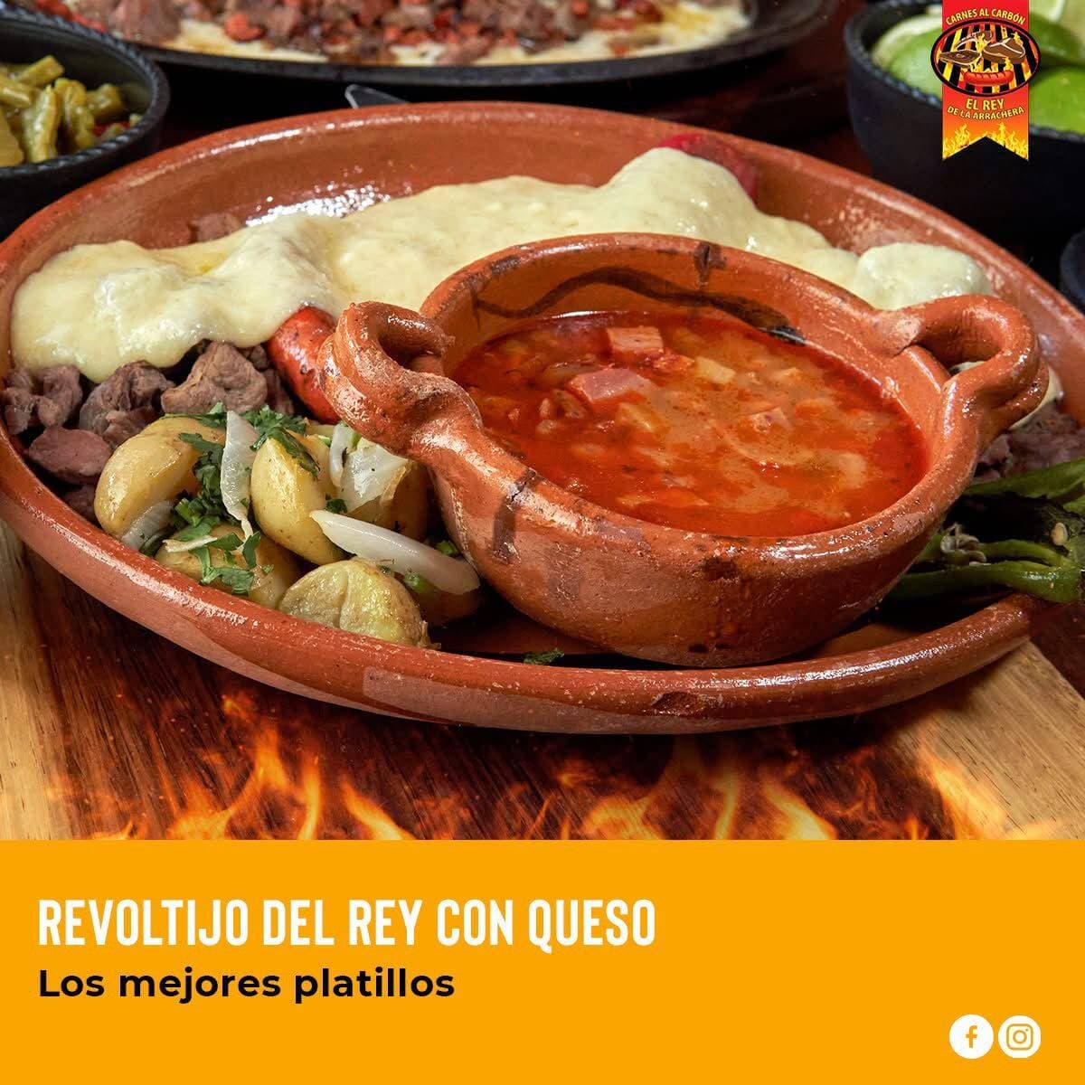 REVOLTIJO DEL REY CON QUESO +1 REFRESCO O AGUA