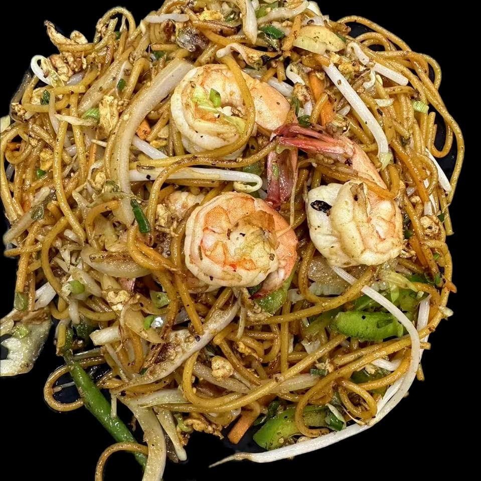 Chow Mein De Camarón