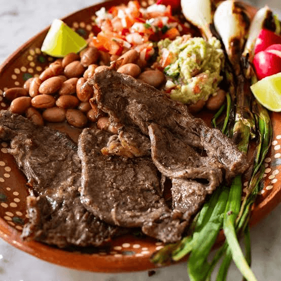 Platillo de Carne Asada