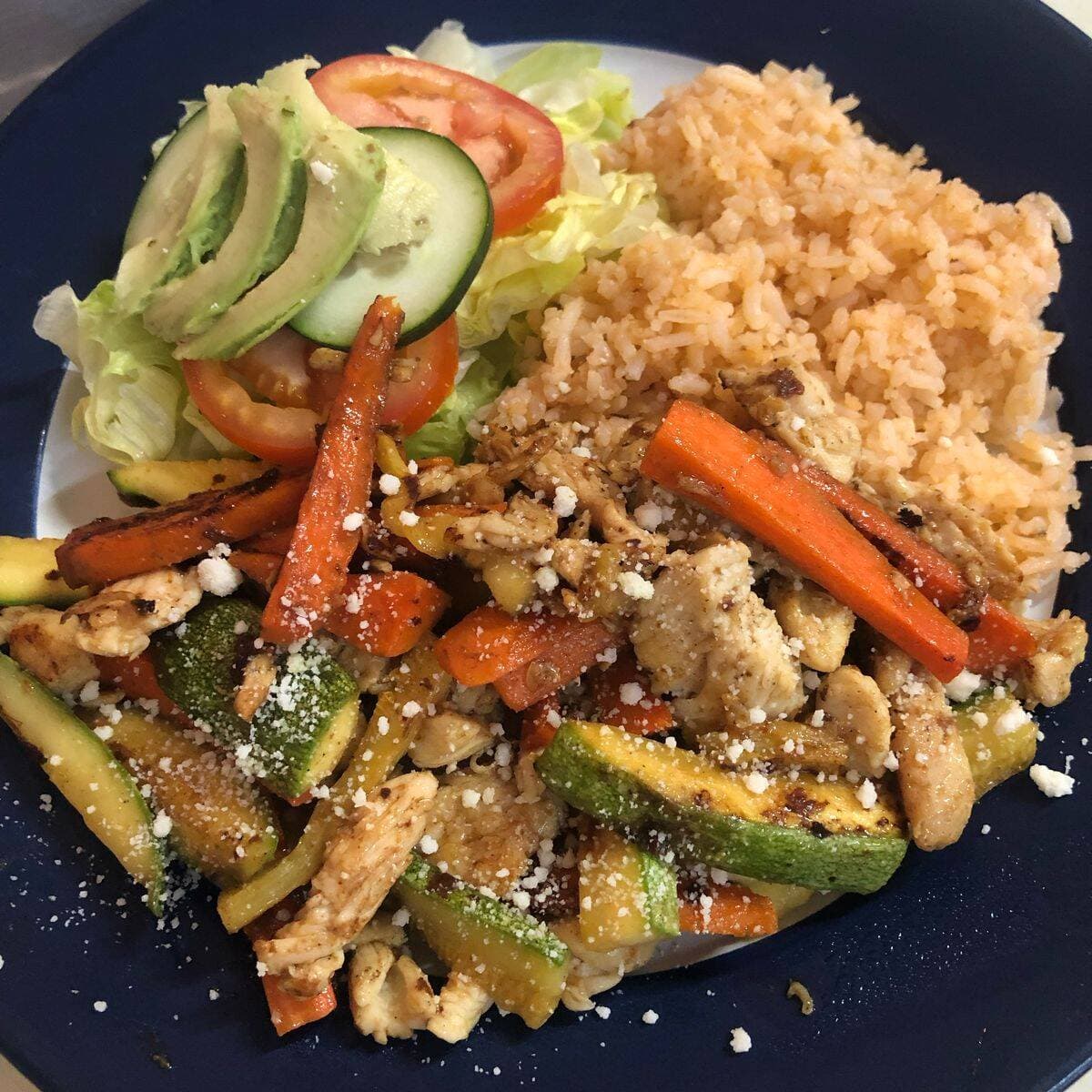 Pechuga con Vegetales😋