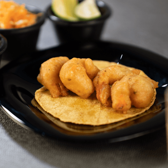Taco de Camarón Empanizado