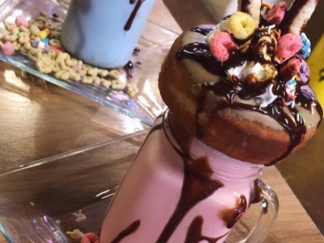 Malteada Donut