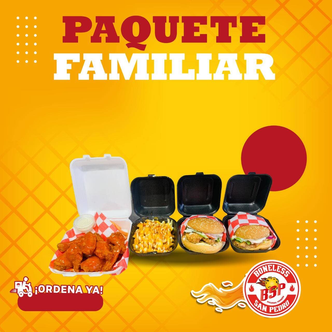 Paquete Familiar