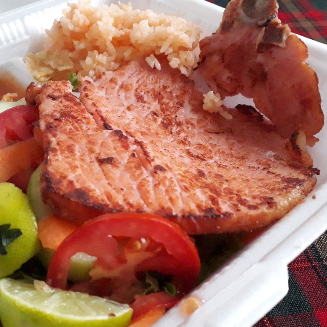 CHULETA AHUMADA A LA PLANCHA