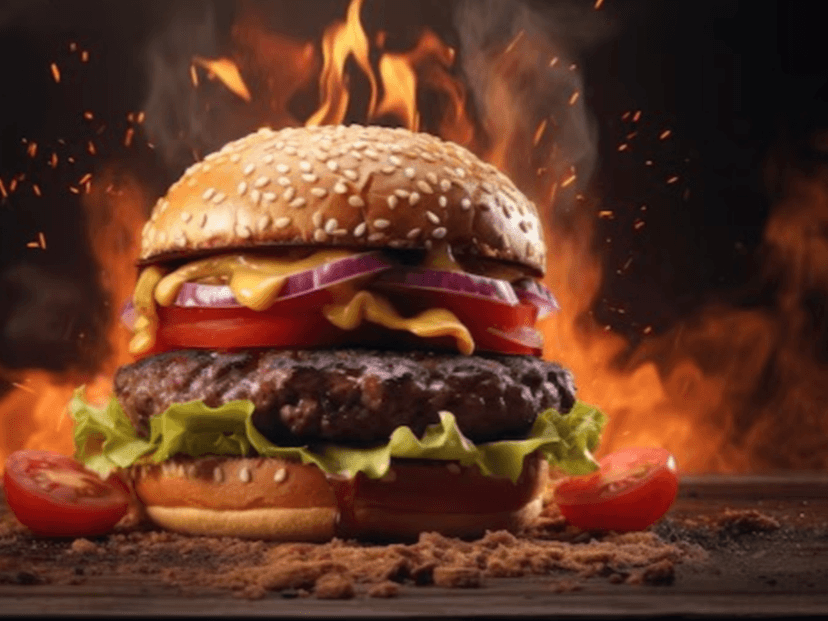 FIRE BURGER