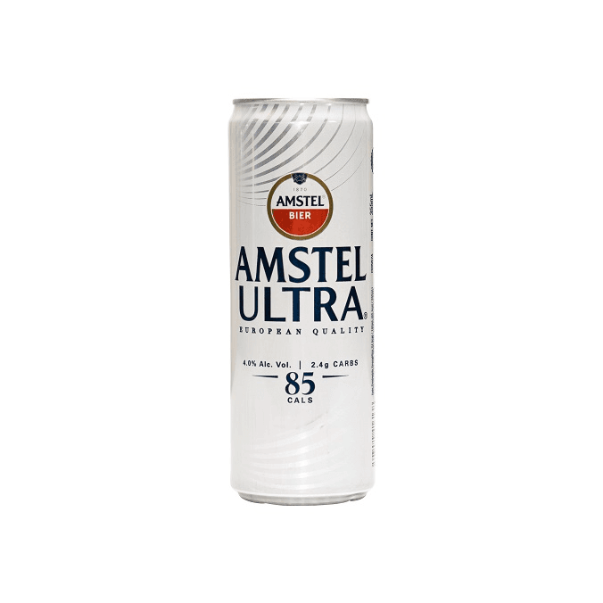 Cerveza Amstel Ultra Lata 355 Ml